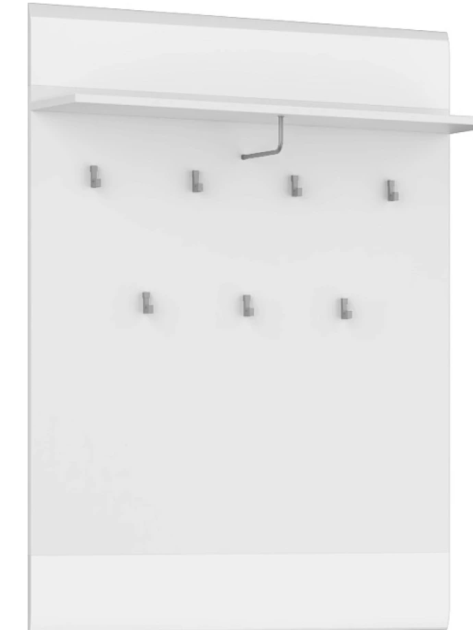 Вешалка Ультра Коллекция Панель Вешалки Белый/Белый Гл
