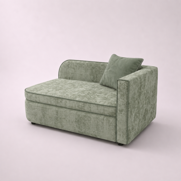 Диван прямой Аби Велюр Круз 72 (Cruz Watergreen)