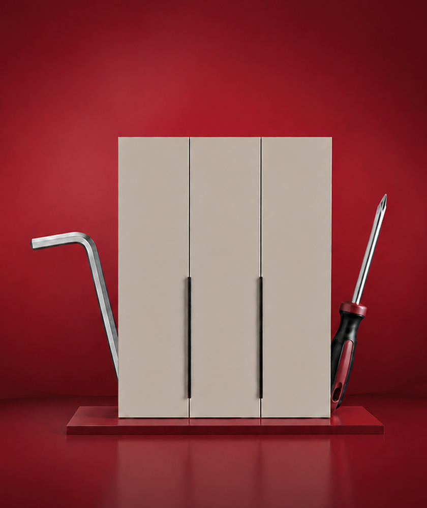 Купили мебель на 45 тысяч? Соберем шкаф бесплатно!
