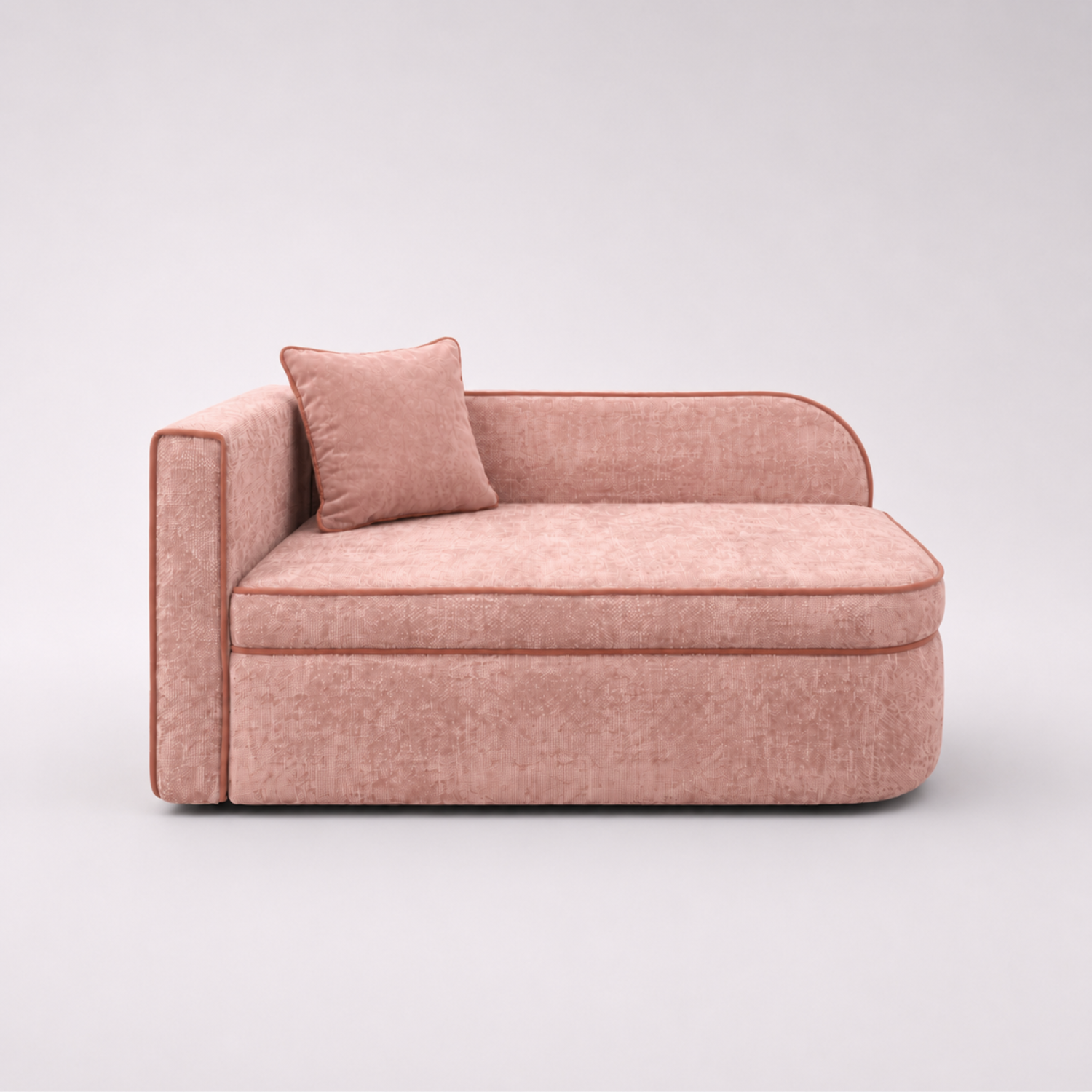 Диван прямой Аби Велюр Круз 61 (Cruz Blush)